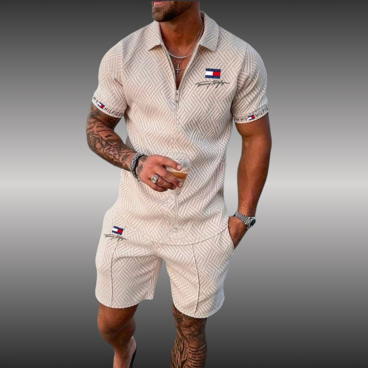 TOMMY FASHION Polo + short assorti